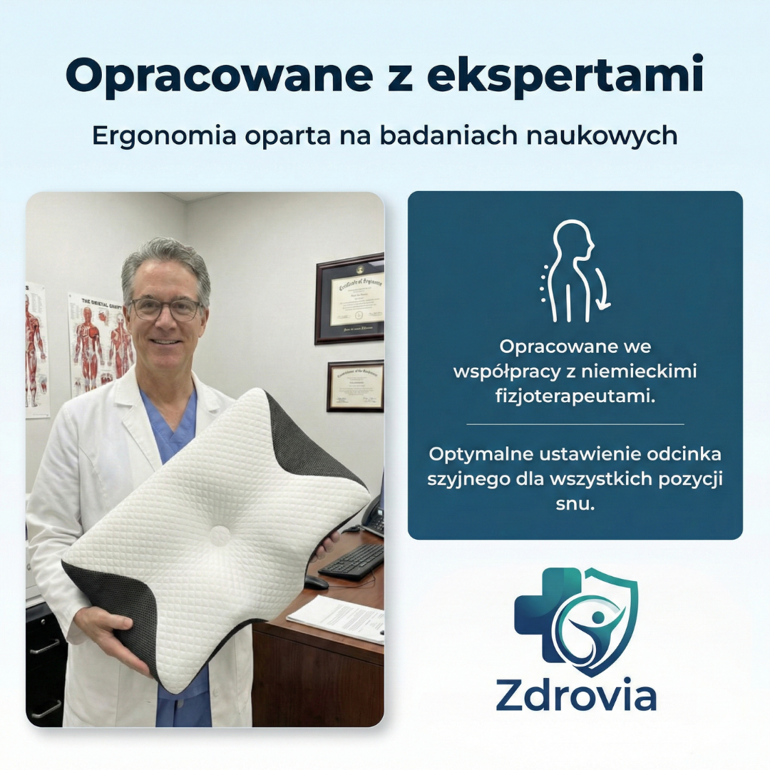 Axiora - Koniec z bólem szyi i drętwieniem ramion po przebudzeniu.