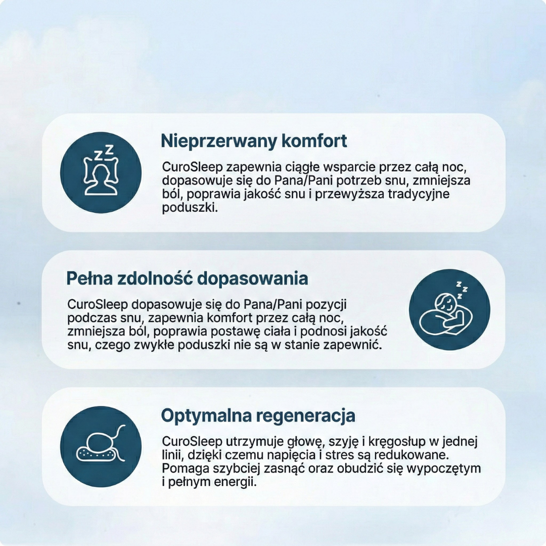 Axiora - Koniec z bólem szyi i drętwieniem ramion po przebudzeniu.