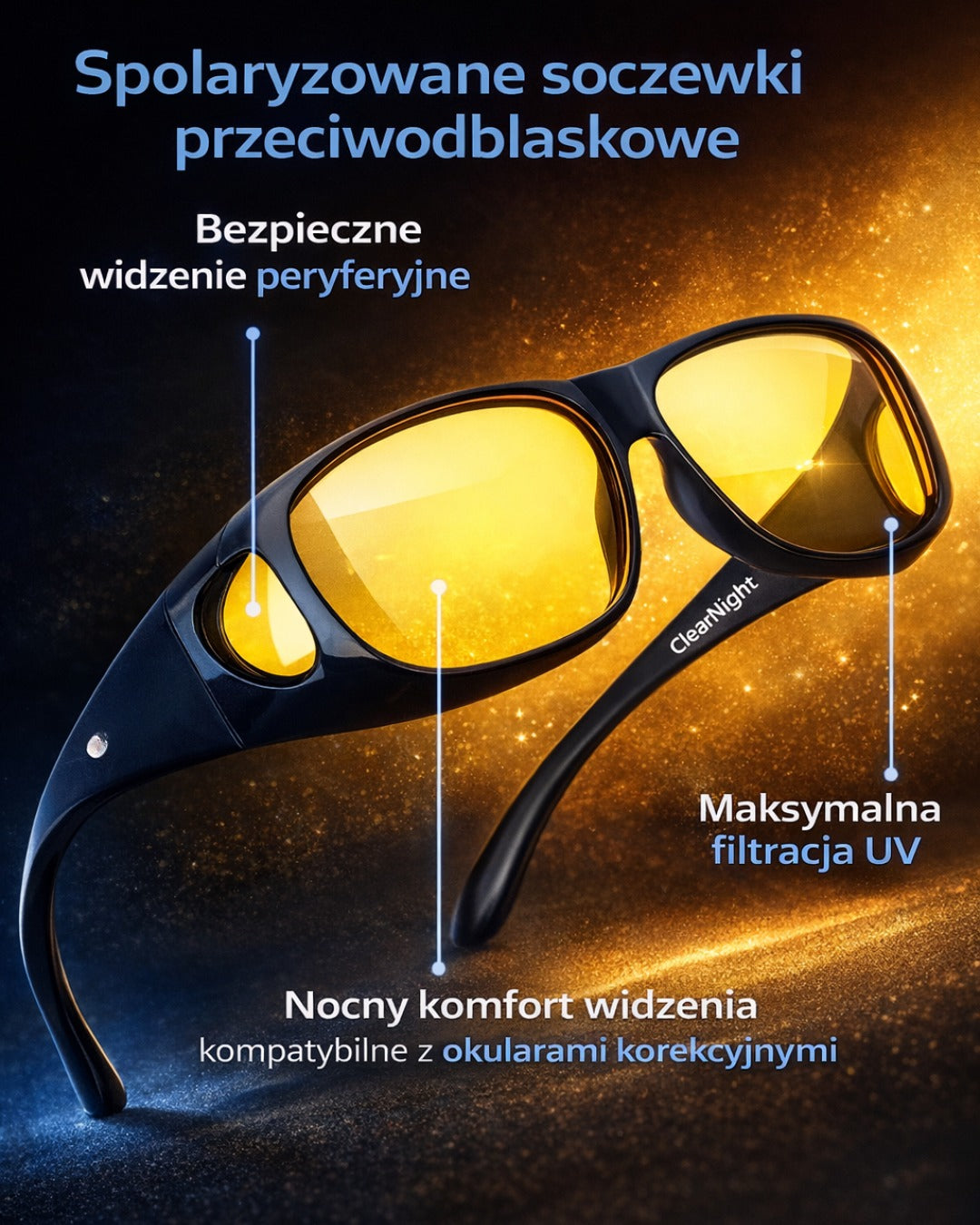 ClearNight - Okulary, które rozświetlą Twoją noc